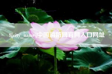 盱眙中国消防网官网入口网址