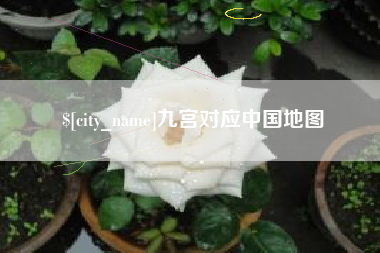 盱眙九宫对应中国地图
