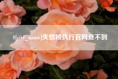 盱眙失信被执行官网查不到