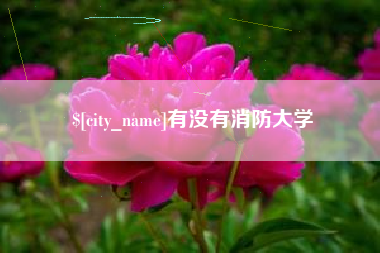 盱眙有没有消防大学