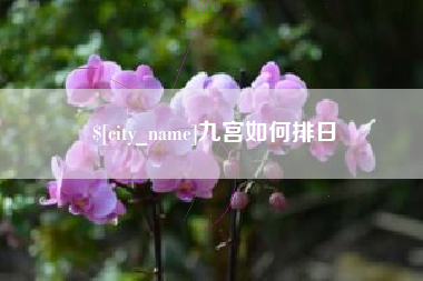 盱眙九宫如何排日