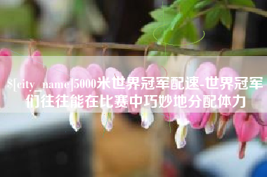 盱眙5000米世界冠军配速-世界冠军们往往能在比赛中巧妙地分配体力