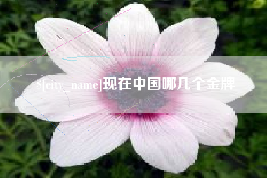 盱眙现在中国哪几个金牌