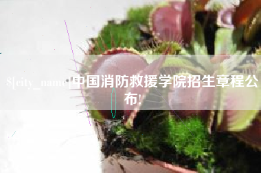 盱眙中国消防救援学院招生章程公布!