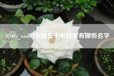 盱眙中国五千米冠军有哪些名字